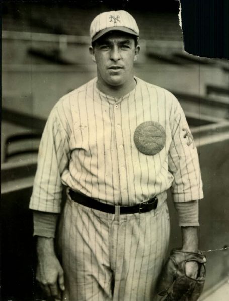 1925 Freddie Fitzsimmons New York Giants "The Sporting News Collection Archives" Original Type 1 5.5" x 7.5" Photo (Sporting News Collection Hologram/MEARS Type 1 Photo LOA)
