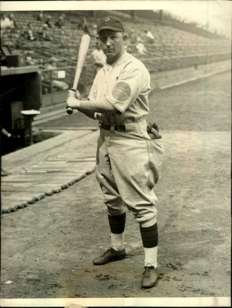 1925 Ediie Moore Pittsburgh Pirates "The Sporting News Collection Archives" Original Type 1 6" x 8" Photo (Sporting News Collection Hologram/MEARS Type 1 Photo LOA)