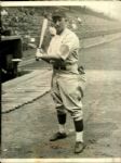 1925 Ediie Moore Pittsburgh Pirates "The Sporting News Collection Archives" Original Type 1 6" x 8" Photo (Sporting News Collection Hologram/MEARS Type 1 Photo LOA)