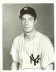 1940’s Joe DiMaggio New York Yankees 8x10 Studio Photo - From Joe DiMaggio's personal collection (DiMaggio Estate LOA Included)