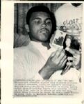 1963-81 Cassius Clay / Muhammad Ali Chicago Sun-Times Original Type 1 Photos (Chicago Sun-Times Hologram/MEARS Type 1 Photo LOA) - Lot of 12