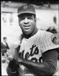 1969 Tommie Agee New York Mets "TSN Collection Archives" Original Type 1 11" x 14" Choice Jumbo Oversized Photo (TSN Collection Hologram/MEARS Type 1 Photo LOA) 1:1, Unique - Lot of 2