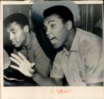 1963-92 Cassius Clay / Muhammad Ali Chicago Sun-Times Original Type 1 Photos (Chicago Sun-Times Hologram/MEARS Type 1 Photo LOA) - Lot of 12
