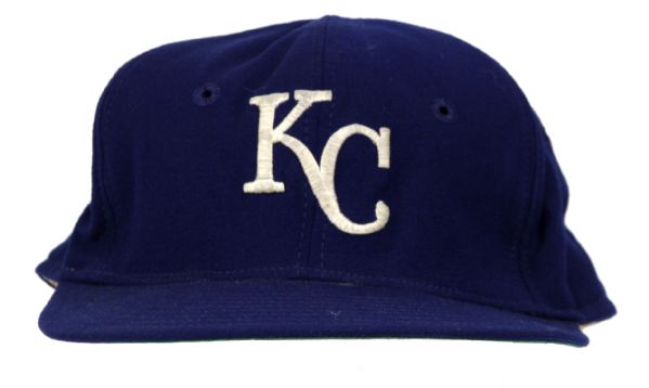 1969 Kansas City Royals Game Worn Cap (MEARS LOA)
