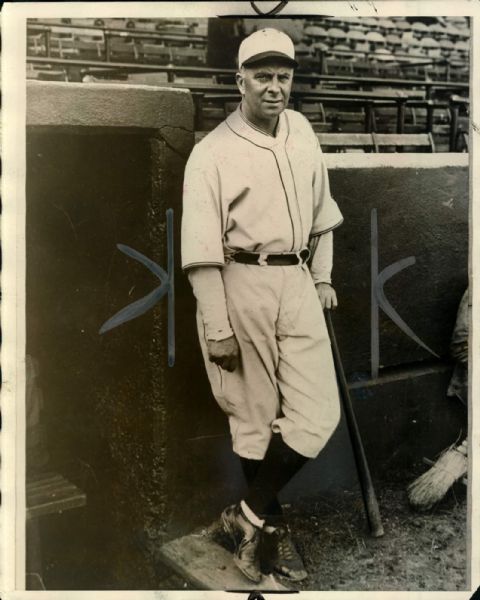 1929 Bill Killefer St. Louis Browns "The Sporting News Collection Archives" Original Type 1 8" x 10" Photo (Sporting News Collection Hologram/MEARS Type 1 Photo LOA)