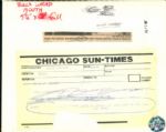 1991 Michael Jordan Chicago Bulls Chicago Sun-Times Original Type 1 8 x 10 Photo (Sun Times Hologram/MEARS Type 1 Photo LOA) From Game 2 of NBA Finals