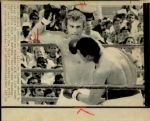 1963-75 Cassius Clay / Muhammad Ali Chicago Sun-Times Original Type 1 Photos (Chicago Sun-Times Hologram/MEARS Type 1 Photo LOA) - Lot of 12