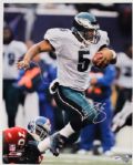 1990s Donovan McNabb Philadelphia Eagles Signed 16 x 20 Photo - Lot of 10 PSA/DNA Sticker & Certificate