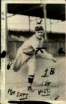 1933 Ed Linke Washington Senators "The Sporting News Collection Archives" Original Type 1 4.5" x 7" Photo (Sporting News Collection Hologram/MEARS Type 1 Photo LOA)