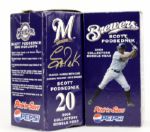 2004 Scott Podsednik Milwaukee Brewers Bobble Heads - Lot of 2