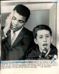1964-96 Cassius Clay / Muhammad Ali Chicago Sun-Times Original Type 1 Photos (Chicago Sun-Times Hologram/MEARS Type 1 Photo LOA) - Lot of 12