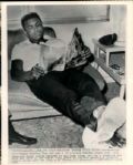 1964-96 Cassius Clay / Muhammad Ali Chicago Sun-Times Original Type 1 Photos (Chicago Sun-Times Hologram/MEARS Type 1 Photo LOA) - Lot of 12