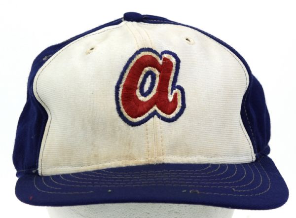 1970s (Mid) Atlanta Braves Game Worn Cap (MEARS LOA)