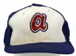 1970s (Mid) Atlanta Braves Game Worn Cap (MEARS LOA)