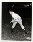 1953-65 Warren Spahn Milwaukee Braves Signed Photo - Lot of 9 JSA