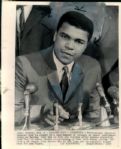 1963-94 Cassius Clay / Muhammad Ali Chicago Sun-Times Original Type 1 Photo (Chicago Sun-Times Hologram/MEARS Type 1 Photo LOA) - Lot of 12