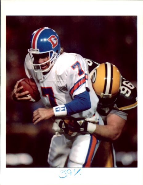 1940s to 1990s Professional and College Football Assortment "Denver Post" Original Type 1 Photos (MEARS Type 1 Photo LOA) - Lot of 1000