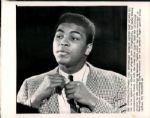 1963-81 Cassius Clay / Muhammad Ali "Chicago Sun-Times" Original Type 1 Photos (Chicago Sun-Times Hologram/MEARS Type 1 Photo LOA) - Lot of 12