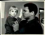 1965-79 Cassius Clay / Muhammad Ali "Chicago Sun-Times" Original Type 1 Photo (Chicago Sun-Times Hologram/MEARS Type 1 Photo LOA) - Lot of 12