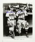 1953-65 Warren Spahn Milwaukee Braves Signed Photo - Lot of 9 JSA