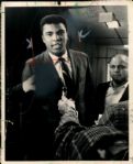 1964-96 Cassius Clay / Muhammad Ali Chicago Sun-Times Original Type 1 Photos (Chicago Sun-Times Hologram/MEARS Type 1 Photo LOA) - Lot of 12
