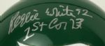 1996 Reggie White Philadelphia Eagles & Green Bay Packers Signed Mini Helmet - JSA