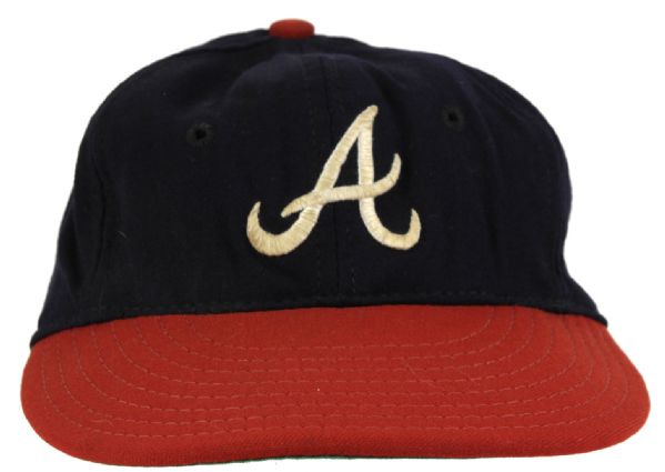 1966 Gary Geiger Atlanta Braves Game Worn Cap - First Year in Atlanta (MEARS LOA)