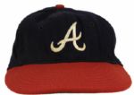 1966 Gary Geiger Atlanta Braves Game Worn Cap - First Year in Atlanta (MEARS LOA)