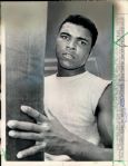 1963-81 Cassius Clay / Muhammad Ali Chicago Sun-Times Original Type 1 Photos (Chicago Sun-Times Hologram/MEARS Type 1 Photo LOA) - Lot of 12