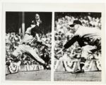 1953-65 Milwaukee Braves Photo Collection - Lot of 12 With Burdette Hank Aaron Warren Spahn Joe Torre 