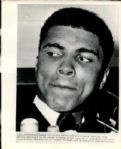 1961-77 Cassius Clay / Muhammad Ali "Chicago Sun-Times" Original Type 1 Photo (Chicago Sun-Times Hologram/MEARS Type 1 Photo LOA) - Lot of 12