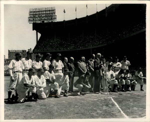 1941-49 Connie Mack Philadelphia Athletics "The Sporting News Collection Archives" Original Type 1 8" x 10" Photos (Sporting News Collection Hologram/MEARS Type 1 Photo LOA) - Lot of 2