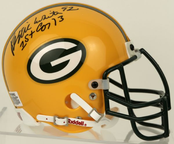 1995 Reggie White Green Bay Packers Signed Mini Helmet - JSA