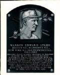 1959-73 Warren Spahn Milwaukee Braves The Sporting News Collection Archives Original Type 1 Photo (Sporting News Collection Hologram/MEARS Type 1 Photo LOA) - Lot of 5