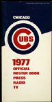1975-79 Chicago Cubs Media Guide - Lot of 5