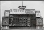 1958 Cleveland Indians Municipal Stadium Featuring the Chesterfield Cigarettes Sign "TSN Collection Archives" Original Type 1 14" x 9 1/2"  Choice Jumbo Oversized Photo (MEARS LOA) 1:1, Unique