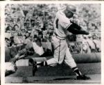 1957-59 Hank Aaron Milwaukee Braves The Sporting News Collection Archives Original Type 1 8 x 10 Photo - Lot of 2 (Sporting News Collection Hologram/MEARS Type 1 Photo LOA)