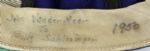 1950 Johnny Vandermeer Chicago Cubs Game Worn Cap (MEARS LOA)