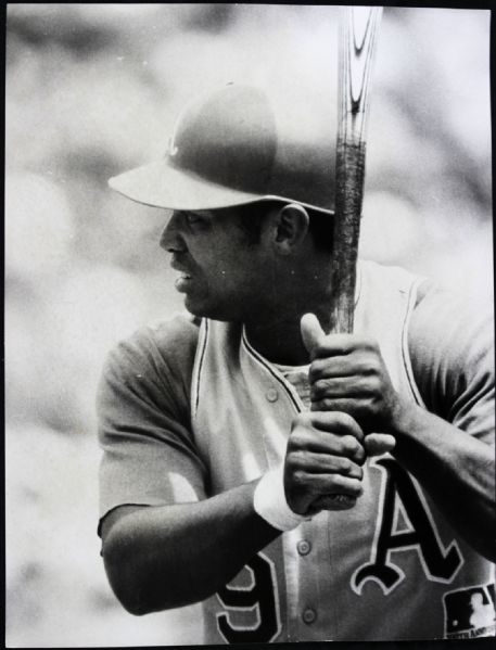 1969 Reggie Jackson Oakland Athletics "The Sporting News Collection Archives" Original Type 1 10.5" x 13.5" Choice Jumbo Oversized Photo (TSN Collection Hologram/MEARS Photo LOA) 1:1, Unique