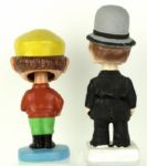 1960s Universal Studios Bobbing Head  Nodder - 2 Figures Director & Keystone Cop 