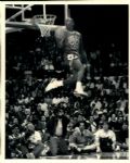 1988 Michael Jordan Chicago Bulls Slam Dunk Photo "Chicago Sun-Times" Original Type 1 8" x 10" Photo (Sun Times Hologram/MEARS Type 1 Photo LOA)