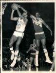 1969 Walt Frazier New York Knicks Type 1 7" x 9" Photo SPORT Magazine Collection Hologram (MEARS Type 1 Photo LOA)