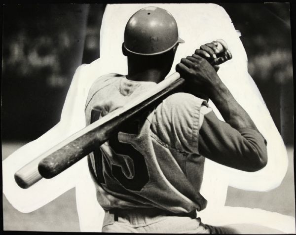 1964 Dick Allen Philadelphia Phillies "The Sporting News Collection Archives" Original Type 1 10" x 12.5" Choice Jumbo Oversized Photo (TSN Collection Hologram/MEARS Photo LOA) 1:1, Unique