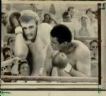 1963-75 Cassius Clay / Muhammad Ali Chicago Sun-Times Original Type 1 Photos (Chicago Sun-Times Hologram/MEARS Type 1 Photo LOA) - Lot of 12