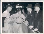 1931-37 Joe McCarthy & Lou Gehrig New York Yankees "The Sporting News Collection Archives" Original Type 1 9" x 7" Photo (Sporting News Collection Hologram/MEARS Type 1 Photo LOA)