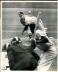 1961 Warren Spahn Milwaukee Braves "The Sporting News Collection Archives" Original Type 1 8" x 10" Photo (Sporting News Collection Hologram/MEARS Type 1 Photo LOA)