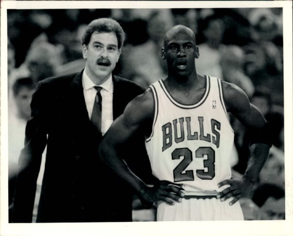 1991 Michael Jordan Chicago Bulls "Chicago Sun-Times" Original Type 1 8" x 10" Photo (Sun Times Hologram/MEARS Type 1 Photo LOA) From Game 2 of NBA Finals