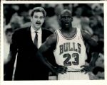 1991 Michael Jordan Chicago Bulls "Chicago Sun-Times" Original Type 1 8" x 10" Photo (Sun Times Hologram/MEARS Type 1 Photo LOA) From Game 2 of NBA Finals