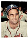 Joe Torre New York Yankees & Milwaukee Braves Signed 8 x 10 Photo - Lot of 3 (JSA)