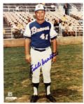 1953-65 Eddie Mathews Milwaukee Braves Signed Photo - Lot of 9 JSA